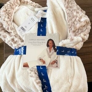 Carole Hochman Plush Wrap Robe
